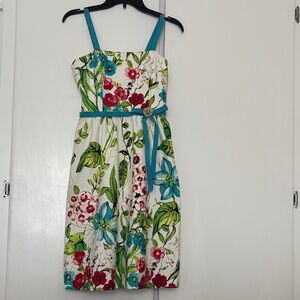 David Meister Floral Dress